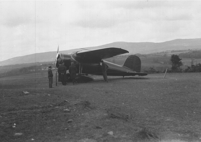 Dismantling of Lockheed Vega May 1932 Central Library.jpg